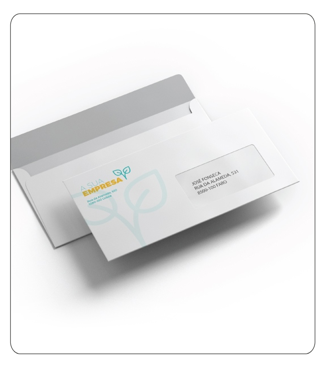 Envelopes • DL com janela